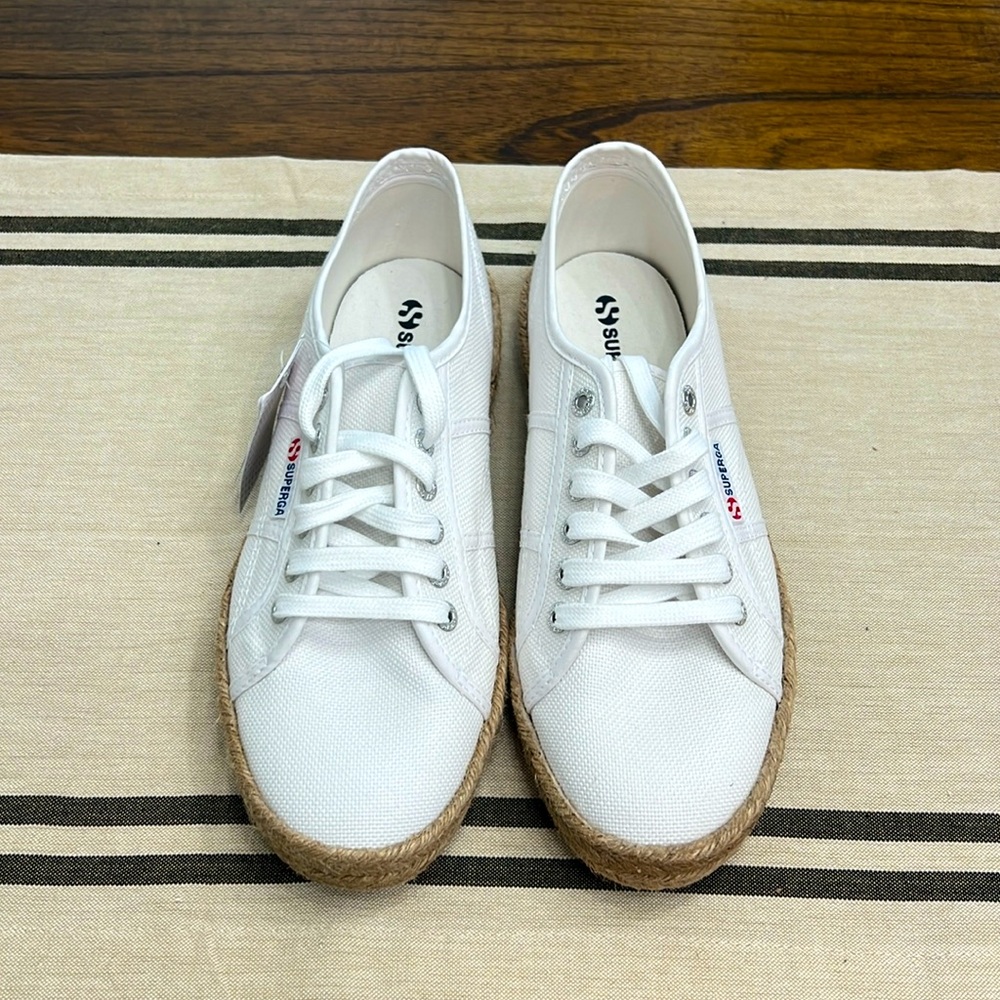 Brand NEW Superga Fantasia Espadrilles Sneakers Size 8 1/2